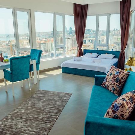 Panorama Baku - 22 Floor Aparthotel Eksteriør bilde