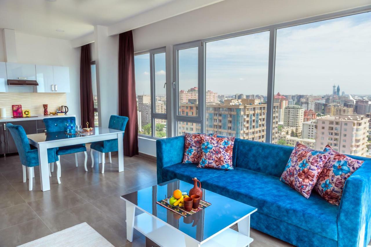 Panorama Baku - 22 Floor Aparthotel Eksteriør bilde