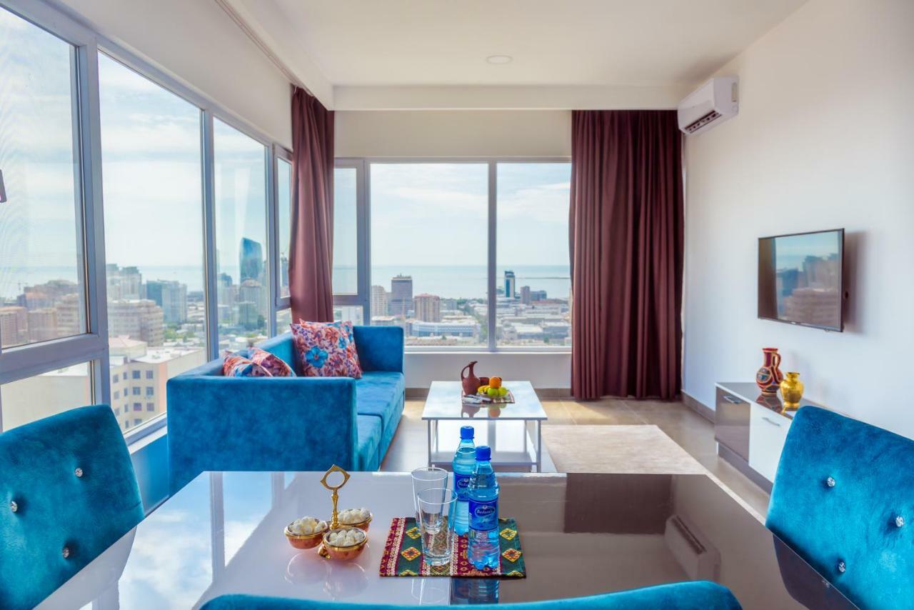 Panorama Baku - 22 Floor Aparthotel Eksteriør bilde