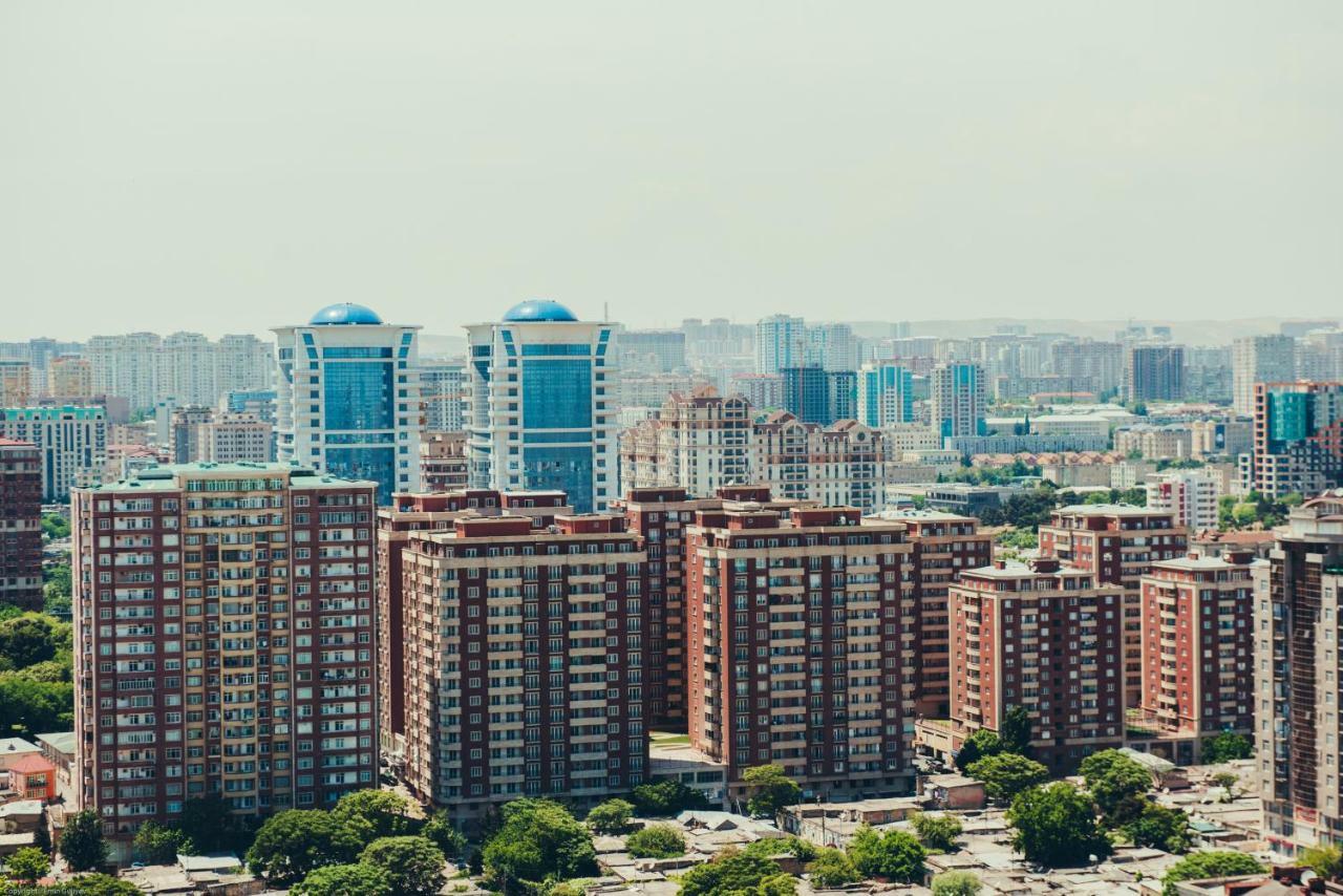 Panorama Baku - 22 Floor Aparthotel Eksteriør bilde